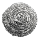 Pot & Pan Scrubs, Stainless Steel Scourer Silver, 50g Scourer Weight, 60 Pack